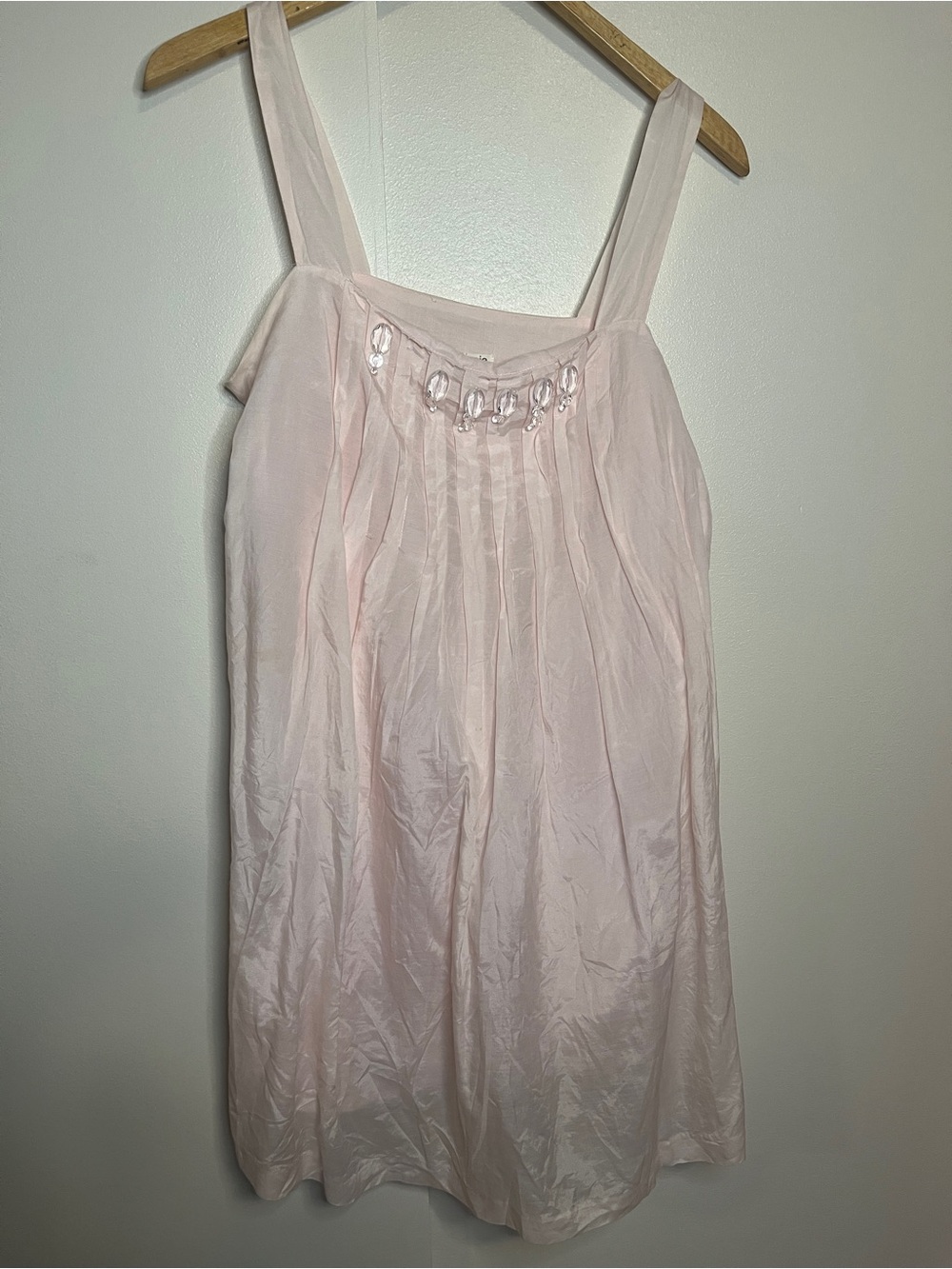 Kensie Blush Pink Sleeveless Beaded Dress
